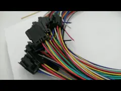 Проводка провода автомобиля с Multilock 040 кабельных фишек тангажа мужчины 2.5mm video