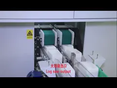 ткань коробки куба 380V лицевая делая машину, машину создателя салфетки 80 M/минимальную video