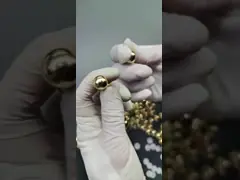 магниты N-52 сферы золотой посуды 24K, хорошие шарики магнита покрытия N52 золота самые сильные video