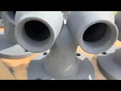 High Efficiency Desulfurization Unidirectional Double-Headed Silicon Carbide Ceramic Nozzle Vortex Flange Connection