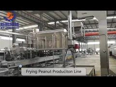 Высокий арахис сои автоматизации жаря машину, промышленную закуску жаря оборудование video