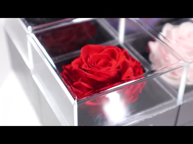 The idea behind YIZHI preserved rose is to keep the love, friendship and romantic forever.