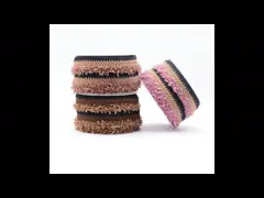 20KJ50 отделка оплетки вязания крючком полиэстера металлическая 1cm video