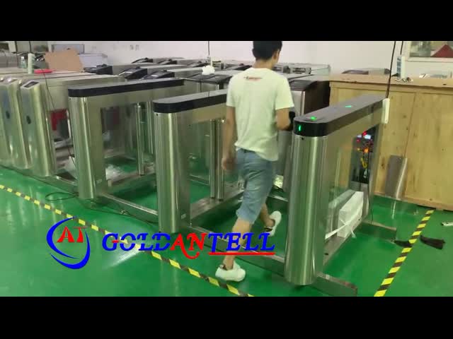 Leitor de código duplo à altura da cintura do torniquete RFID da impressão digital do controle de acesso da porta da segurança