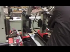 крен соединителя 3mm формируя оборудование 4 набора сваривая блоки для заварки луча video