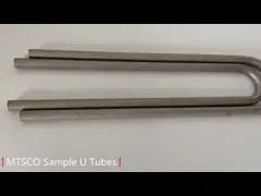 Трубка Annealed&Pickling теплообменного аппарата нержавеющей стали TP304 ASTM A213 отделывает поверхность 300 серий video