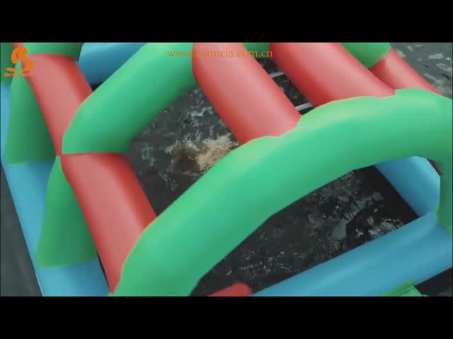 Inflatable Jungle Bar PVC Material Outdoor Water Sport Game