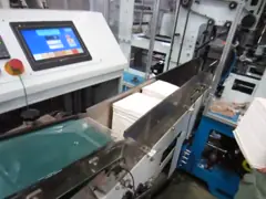 Interleaved печатная машина салфетки печатания цвета PLC створки video