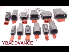 Соединитель Deutsch мужчины пути AT04-12PA-P027 12 с выдвинутым кожухом DT04-12PA-E003 video