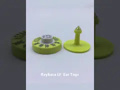 Бирки поголовья бирки уха RFID ICAR с визуальным управлением фермы video