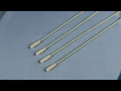 Пробирка пены теста вируса EO ручки ABS стерильная для собрания образца больницы video