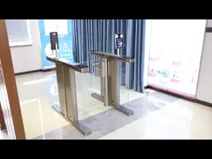 Автоматический турникет барьера качания video