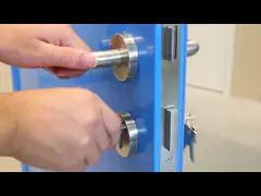 Двери Eco Prefab виллы квартиры PVC домов деревянные дружелюбные video