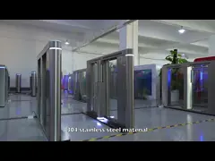 Electronic RS485 Speed Gate Access Control Pedestrian Passing Entrance