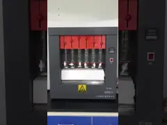 Инструмент для испытаний кормов Анализатор азота Kjeldahl Анализатор белка для кормовых гранул video