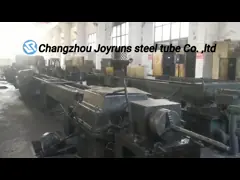 Трубка точности En10305 E235 E255 безшовная стальная для частей машинного оборудования точности video