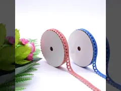 шнурок полиэстера 9cm белый вышил ткани для платья video