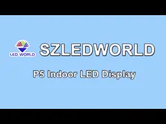 Широкой дисплей приведенный рекламой П3 угла наблюдения крытой, П4, П5, П6 с подгонянной железной коробкой video