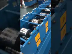 Лист профиля стены делая машину, машину металла 15m/Min t0.3-0.8mm выбивая video