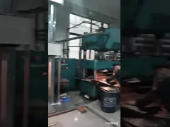 the corner of the factory