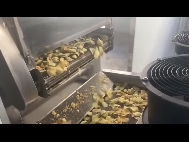 10m*2m*2mと,フランスフライの製造ライン