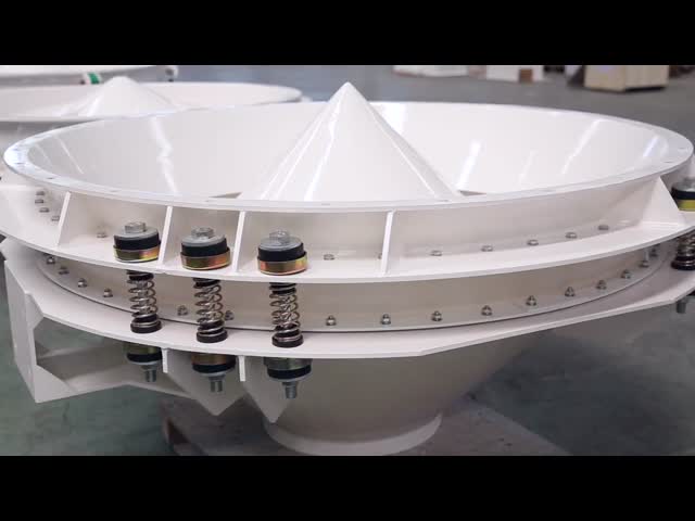 TDXZ Powder Mixing Plant Equipment Silo Discharge Chromed Clamps 1430 R / Min