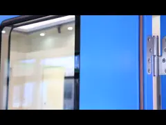 молестойкие внутренние деревянные сползая стеклянные двери для спален video