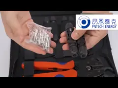 Соединитель панели солнечных батарей гофрируя инструмента LY-2546B MC4 гофрирует щипцы PV инструмента солнечные video