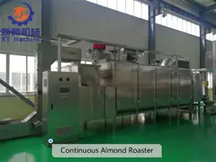 Непрерывный срок службы машины обработки арахиса Roaster арахиса длинный video