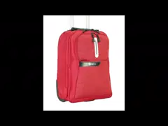 Вагонетка 18 дюймов супер светлая продолжает багаж со спрятанным ремнем рюкзака video