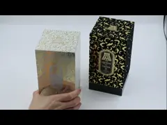 China Florist 0.33mm PVC Window Square Paper Flower Lid And Base Boxes supplier