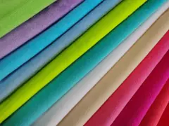 Связанная искривлением ткань плюша Minky картины нашивки Twill полиэстера для одежды video