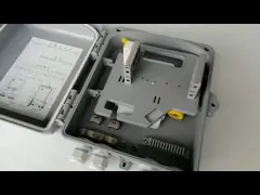 На открытом воздухе пластмасса коробки Splitter оптического волокна IP65 24fo для проекта FTTx video
