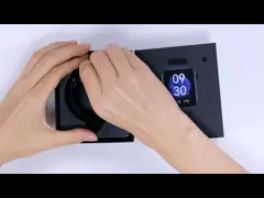 Smartwatch андроида ECG PPG 1.7in HD IP68 водоустойчивый для людей video