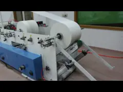 CE 2 линии печатная машина салфетки, 3000 частей/минимальной печатная машина салфетки цифров video