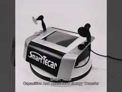 Машина терапией Tecar спасения ушиба спорта облегчения боли колена задней части физиотерапии video