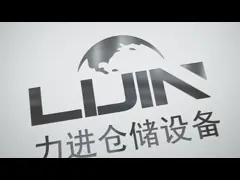 Подгонянная полка хранения паллета металла систем класть на полку склада болта Stackable video