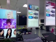 400nits 43 дюйма вися Signage LCD цифров противоударный для магазинов video