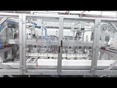 Машина создателя салфетки считая блока створки 7.5KW v выбивая video