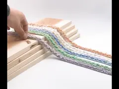 Домашняя ткань   Металлическая лента шнурка вязания крючком края 2cm video