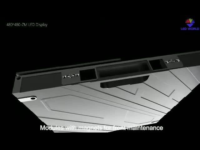 P6.67モジュールHD LED表示前部維持屋外LEDの映画広告板