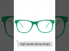 Eyeglasses ацетата оптически рамки детей зеленого цвета 18mm квадратные video