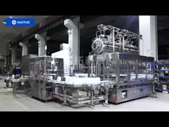 машина 12000bph жидкостного реагента 4000w заполняя покрывая, завалка фармацевтического реагента и покрывая производственная линия video