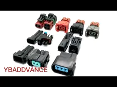 4 штепсельной вилки электрических соединителей мужских диктора Пин автоматических для БМВ Порше 1719093-3 б video