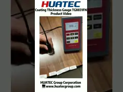 Calibre de espessura portátil da laqueação do magnetismo da indicação digital