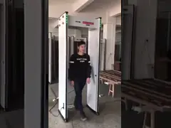 Ворота металлоискателя аркы Polywood, 6 зон идут до блоки развертки UB500 тела video