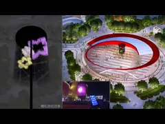 Гибкая складывая индикаторная панель рекламы экрана приведенного P100 p150 SMD цифров занавесов этапа/Screen/Tv video