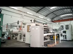 China Pneumatic Rewinder HMI Toilet Roll Making Machine 500m/Min supplier