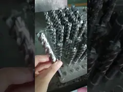 Квадратный режущий конец мельницы Вольфрамового карбида режущие инструменты OEM сервис video