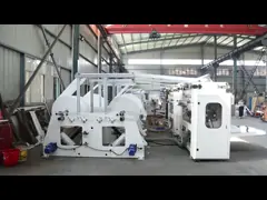 Полотенце бумаги мотора Сименс размера створки 230mm 7.5KW c делая машину video